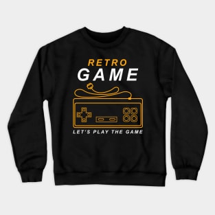 Retro game stick Crewneck Sweatshirt